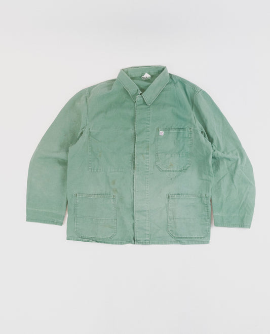 60s green Work jacket M