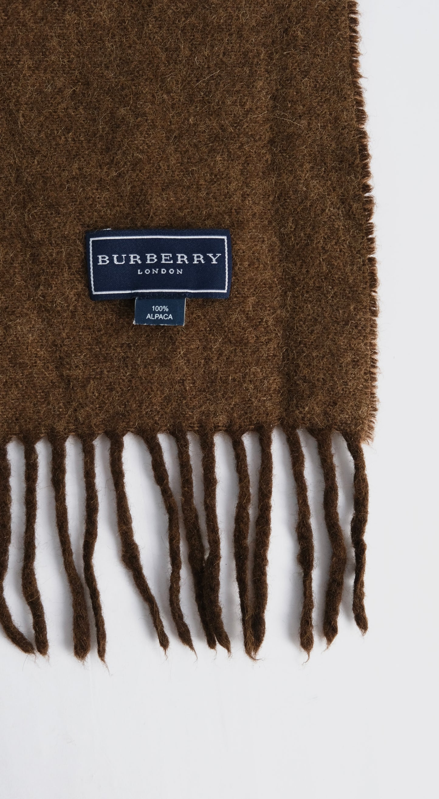 Vintage Burberry two tone scarf