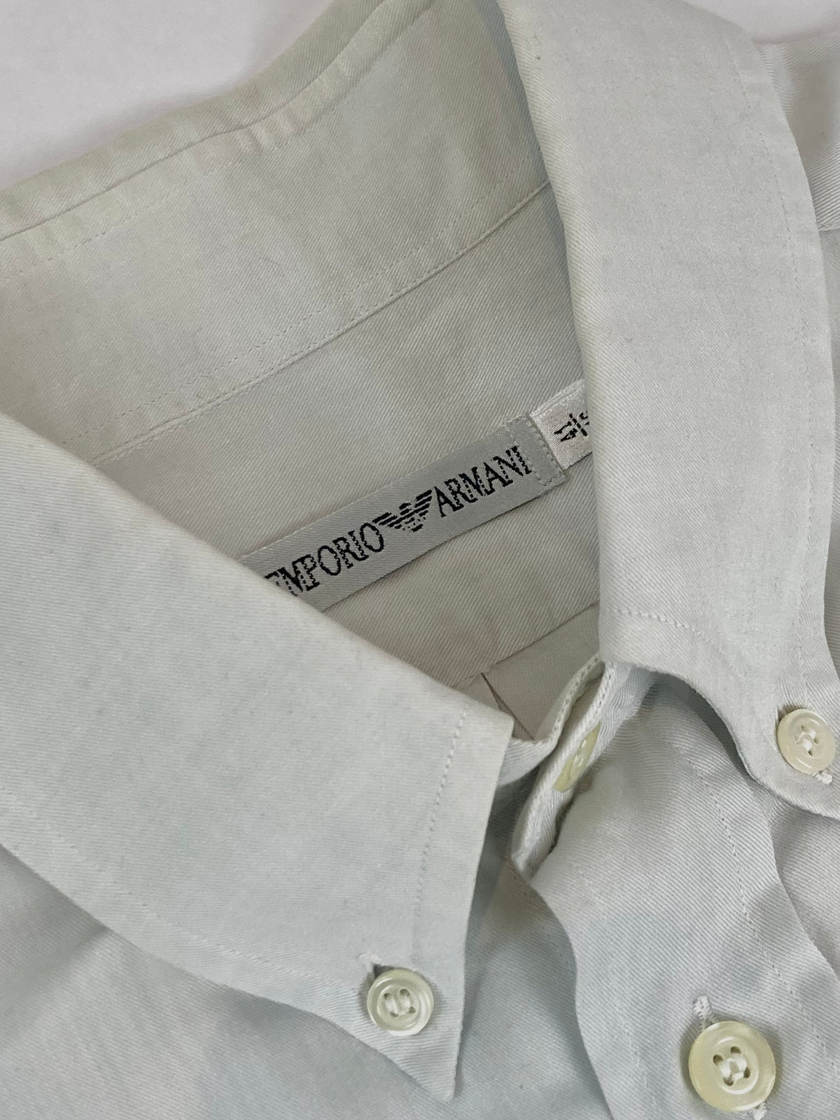 80s Armani shirt L