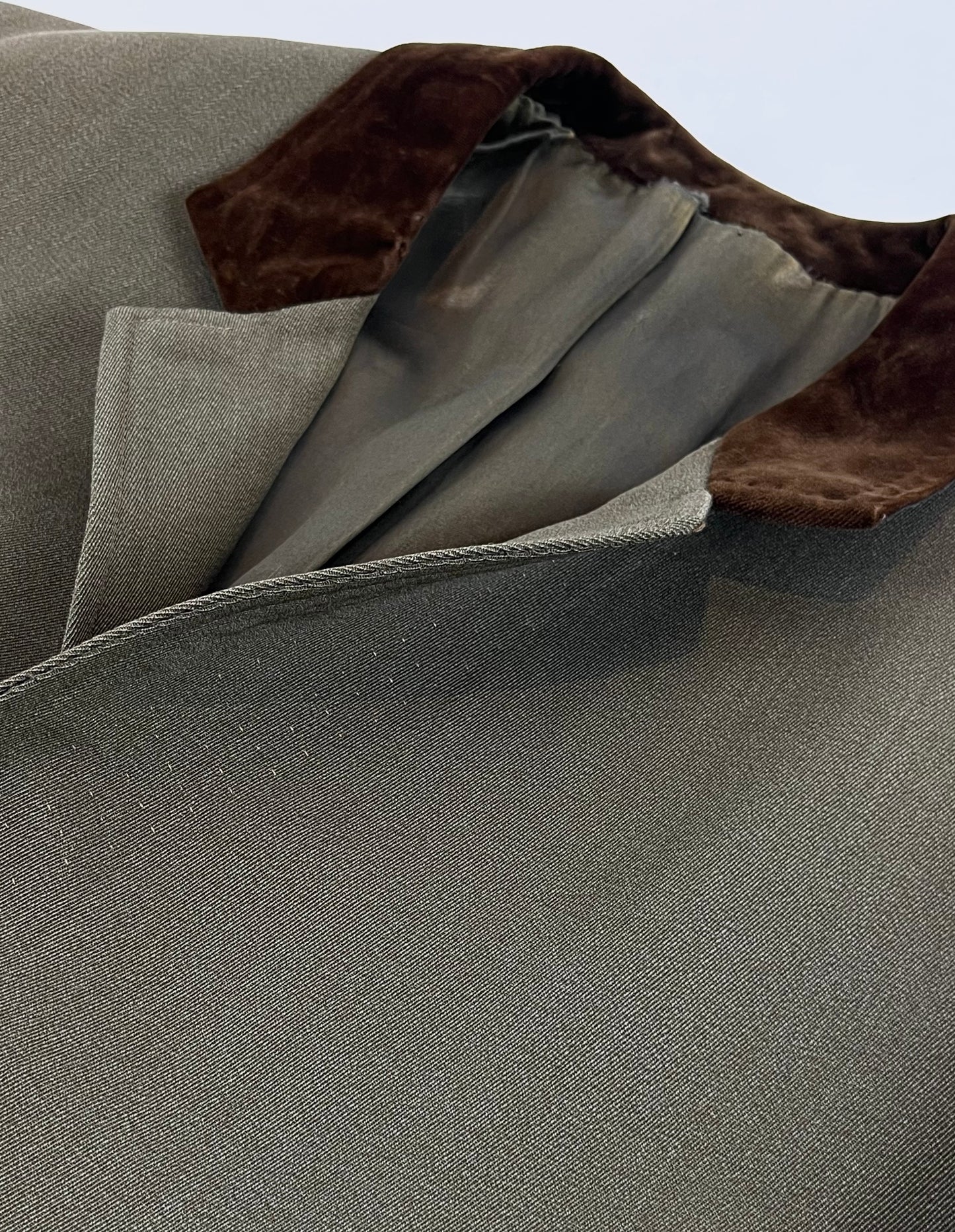 50s tailor made coat M