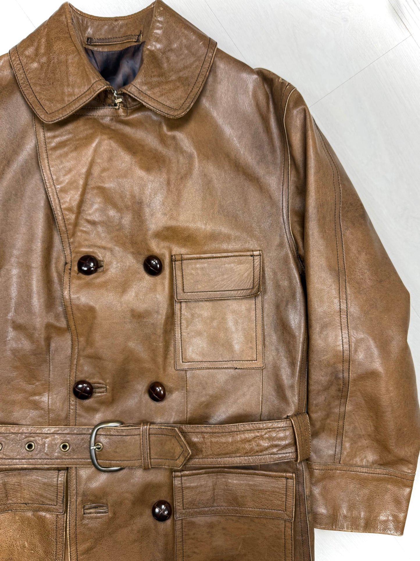 Swedish Leather Jacket M