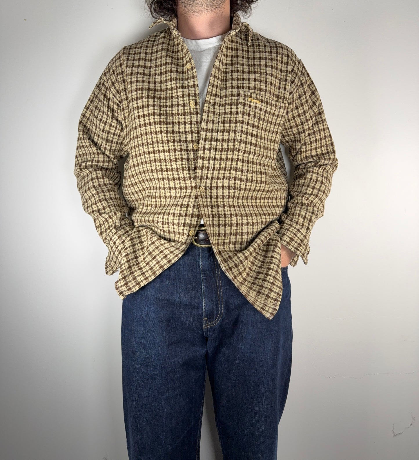 Camicia western in cotone taglia M