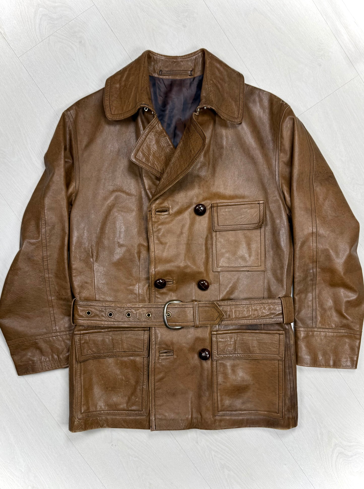 Swedish Leather Jacket M