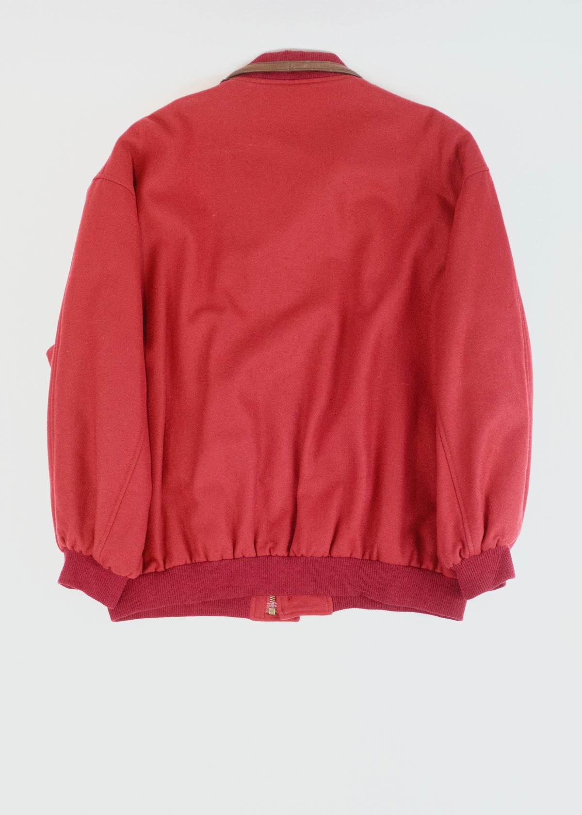 Giacca bomber in lana Flaconnable anni '80, taglia L
