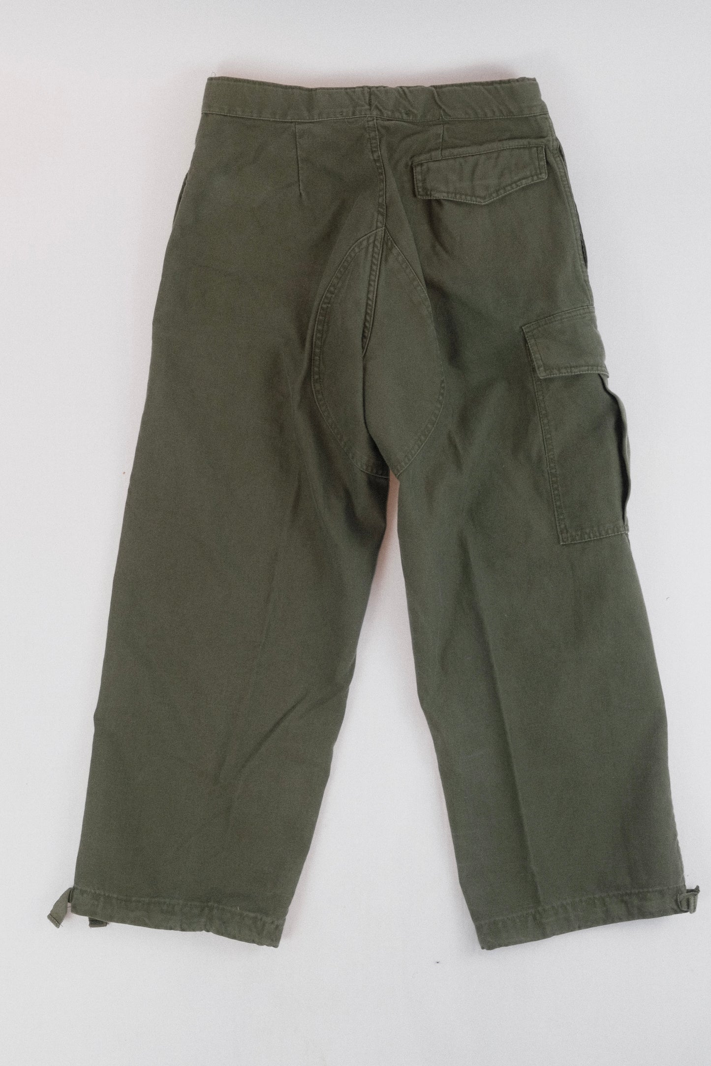 80s Belgium army cargo pants