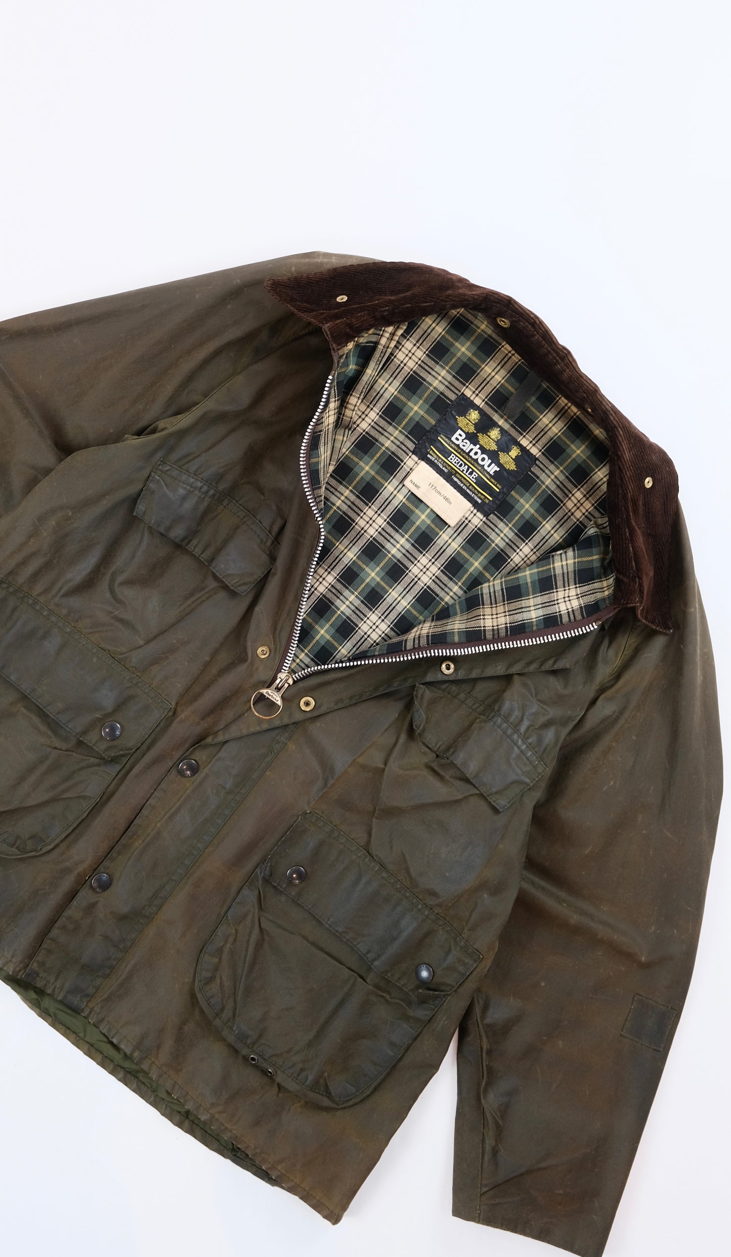 80s Barbour Bedale 4 pockets L