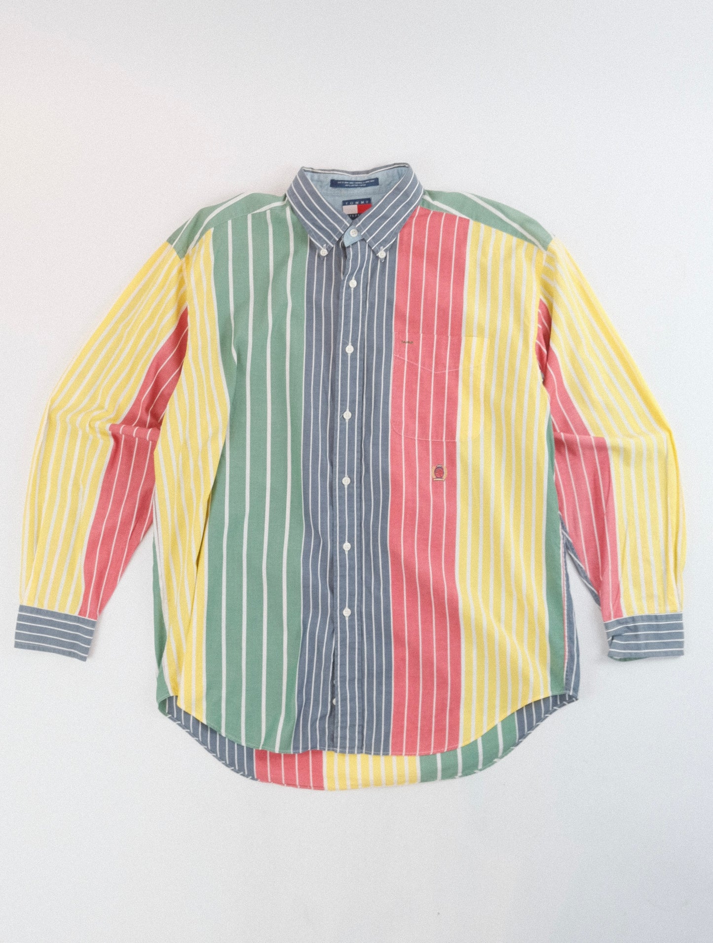 80s Tommy Hilfiger fun shirt L