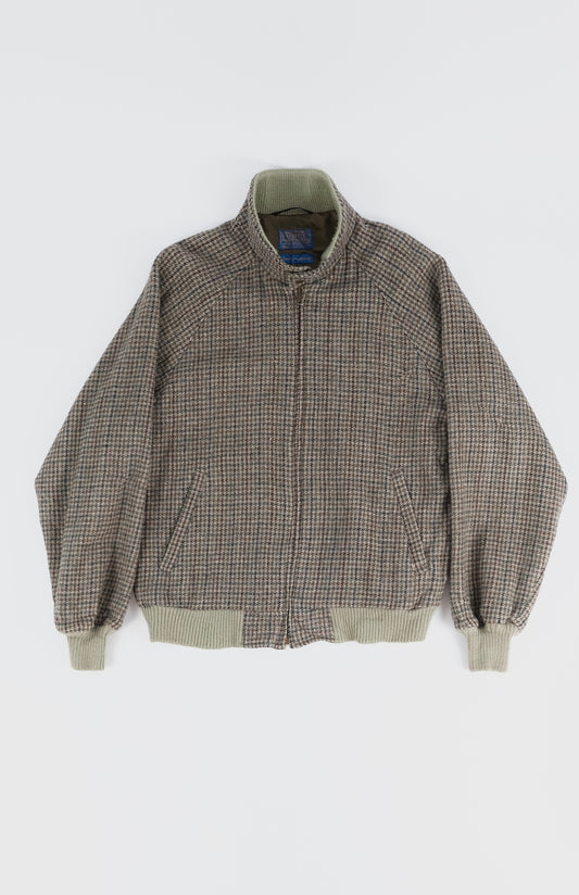 60s Pendleton Harrington tweed jacket M