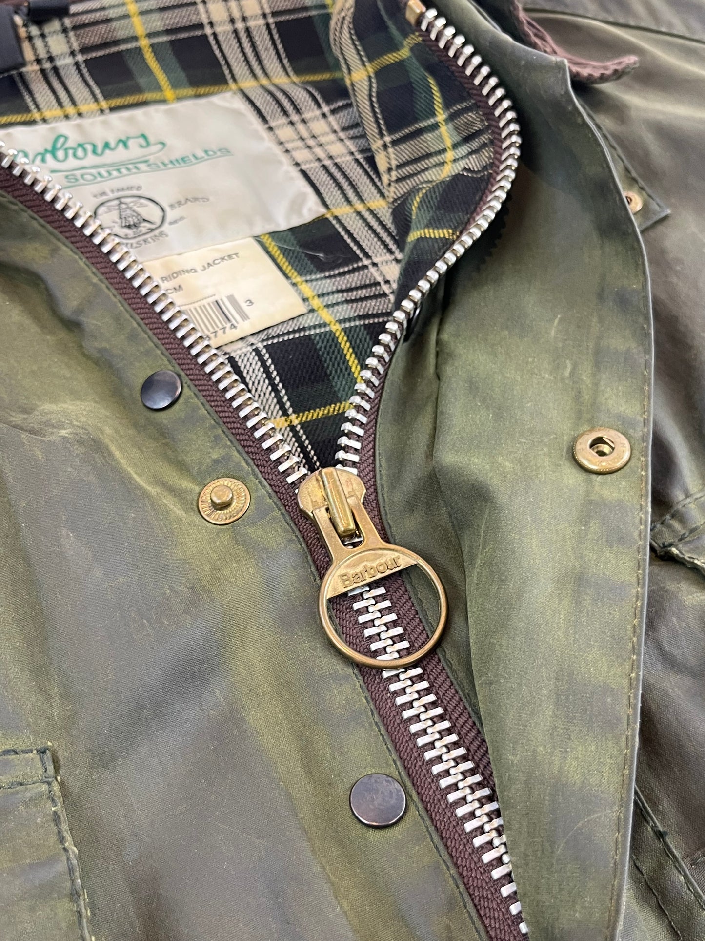 80s Barbour Bedale 4 pockets M