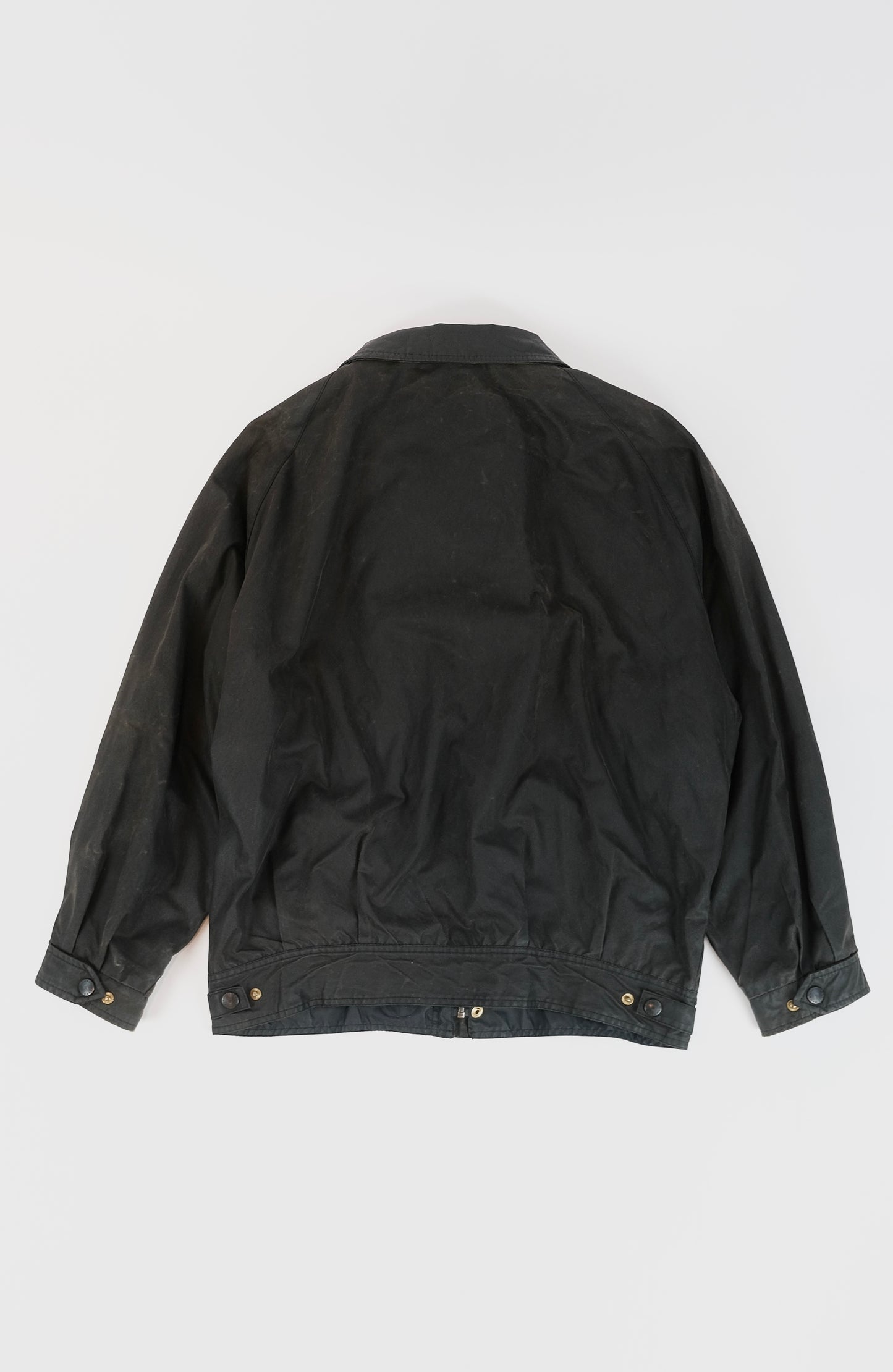90s Barbour waxed cotton blouson L