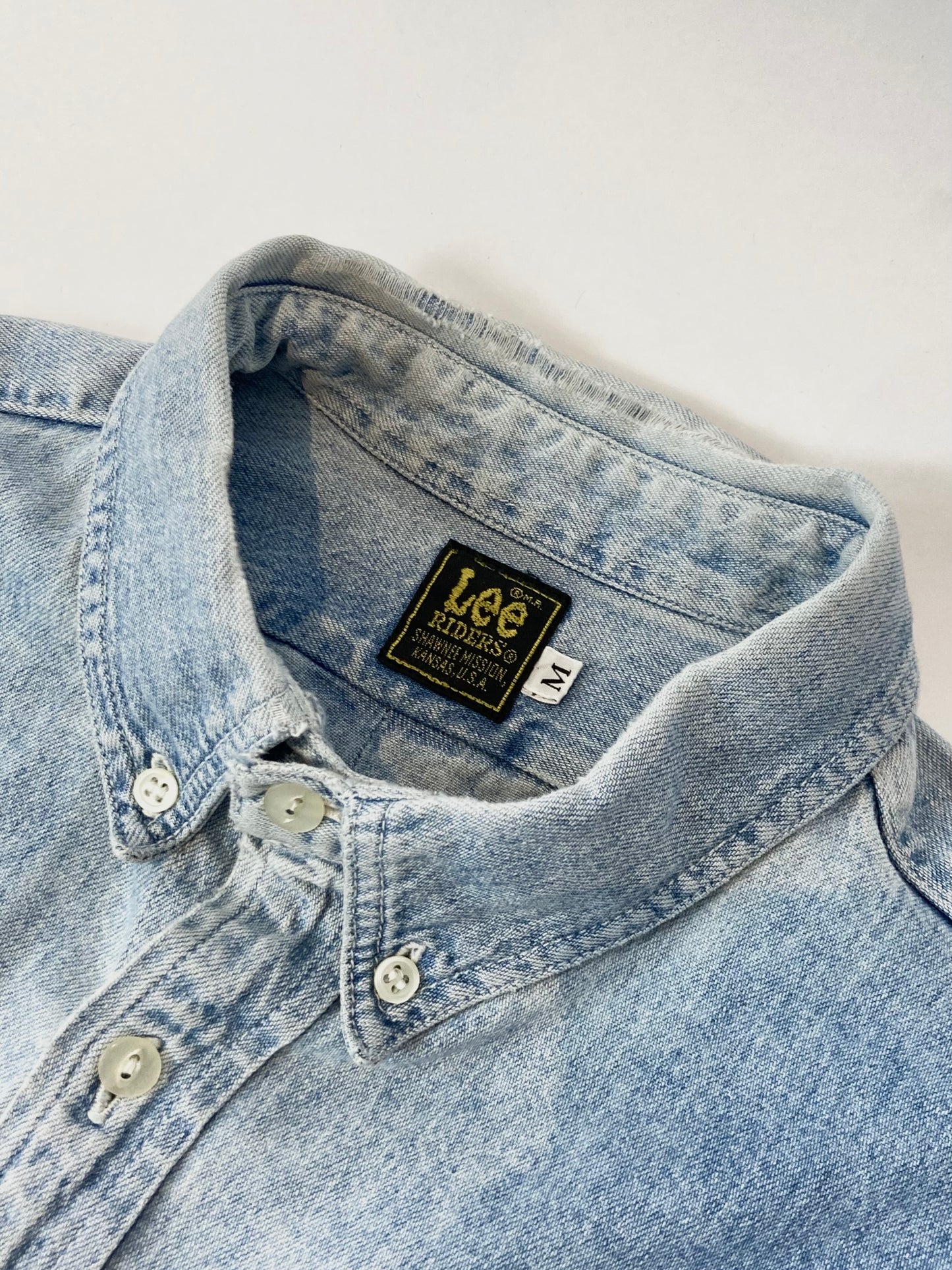 Camicia in denim Lee Riders anni '90, taglia M