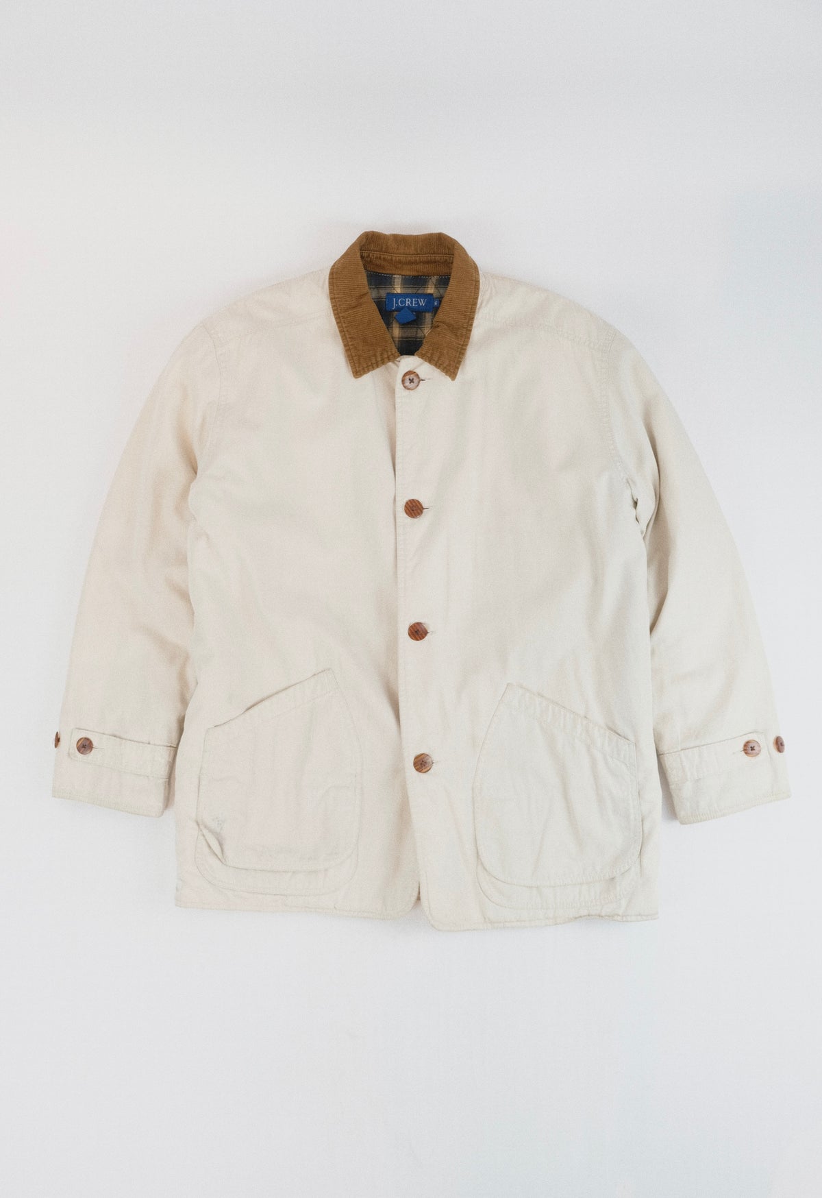 90s JCrew Cotton jacket L