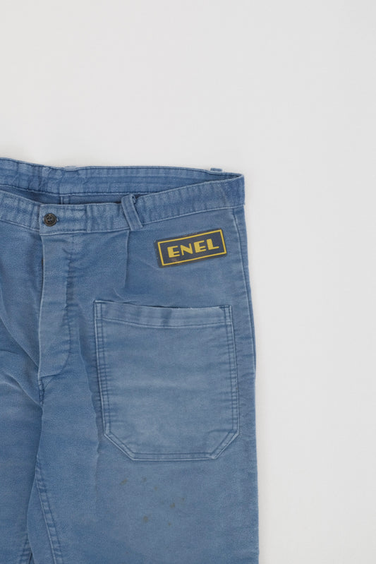 70s ENEL Work moleskine Pants