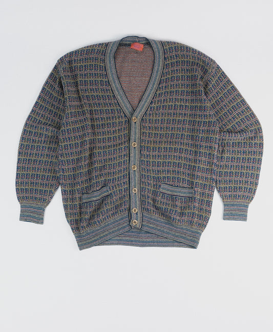 80s Missoni knitted cardigan L