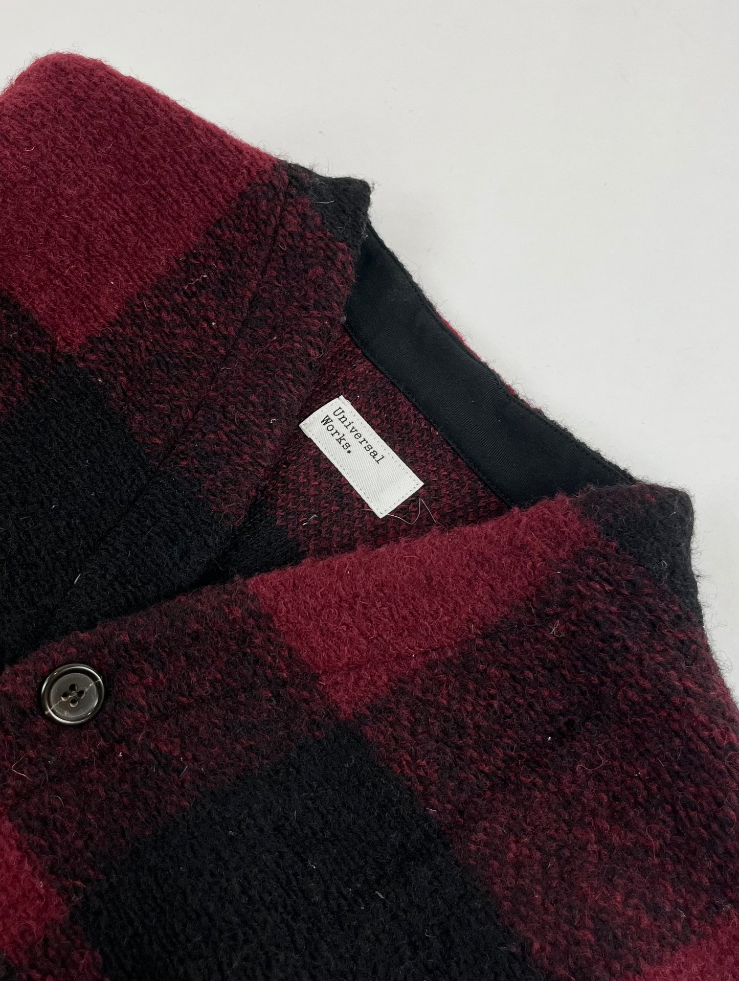 Universal works Buffalo plaid cardigan M