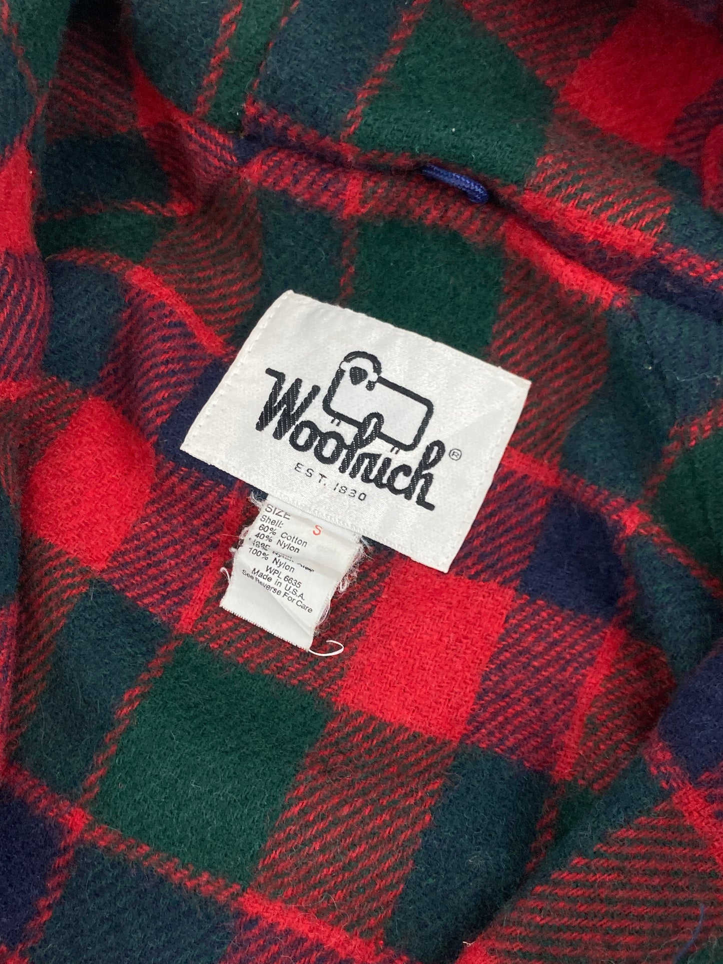 80s Woolrich outdoor jacket S