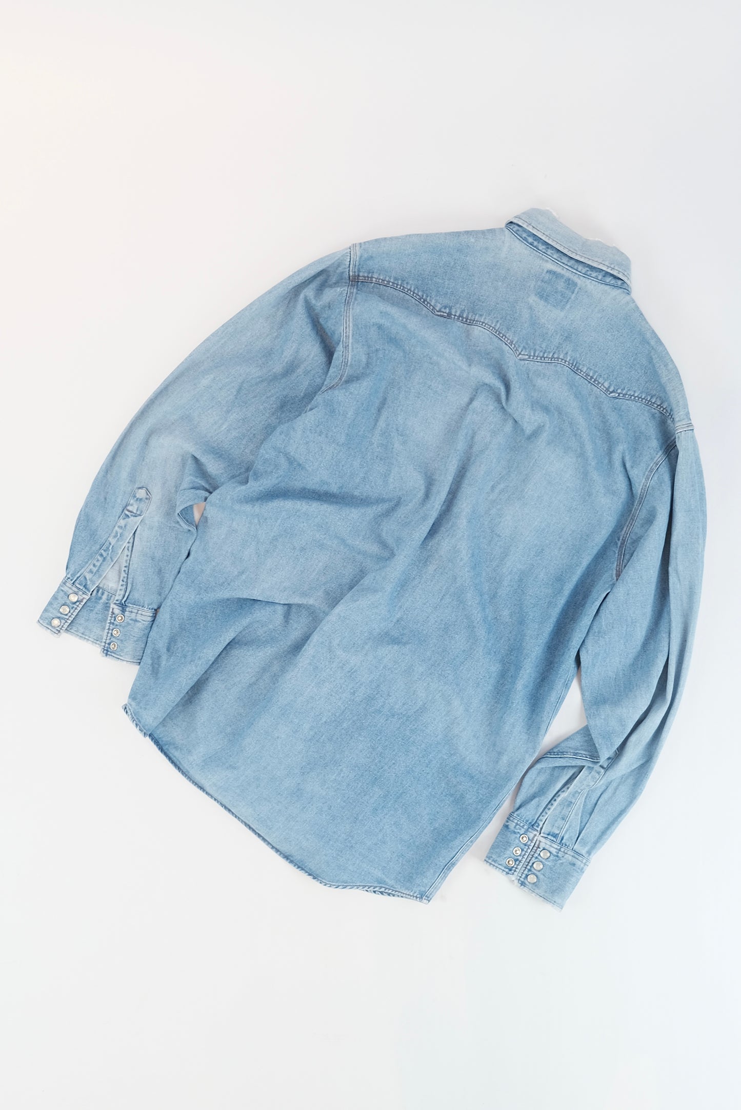 80s Fiorucci western denim shirt XL