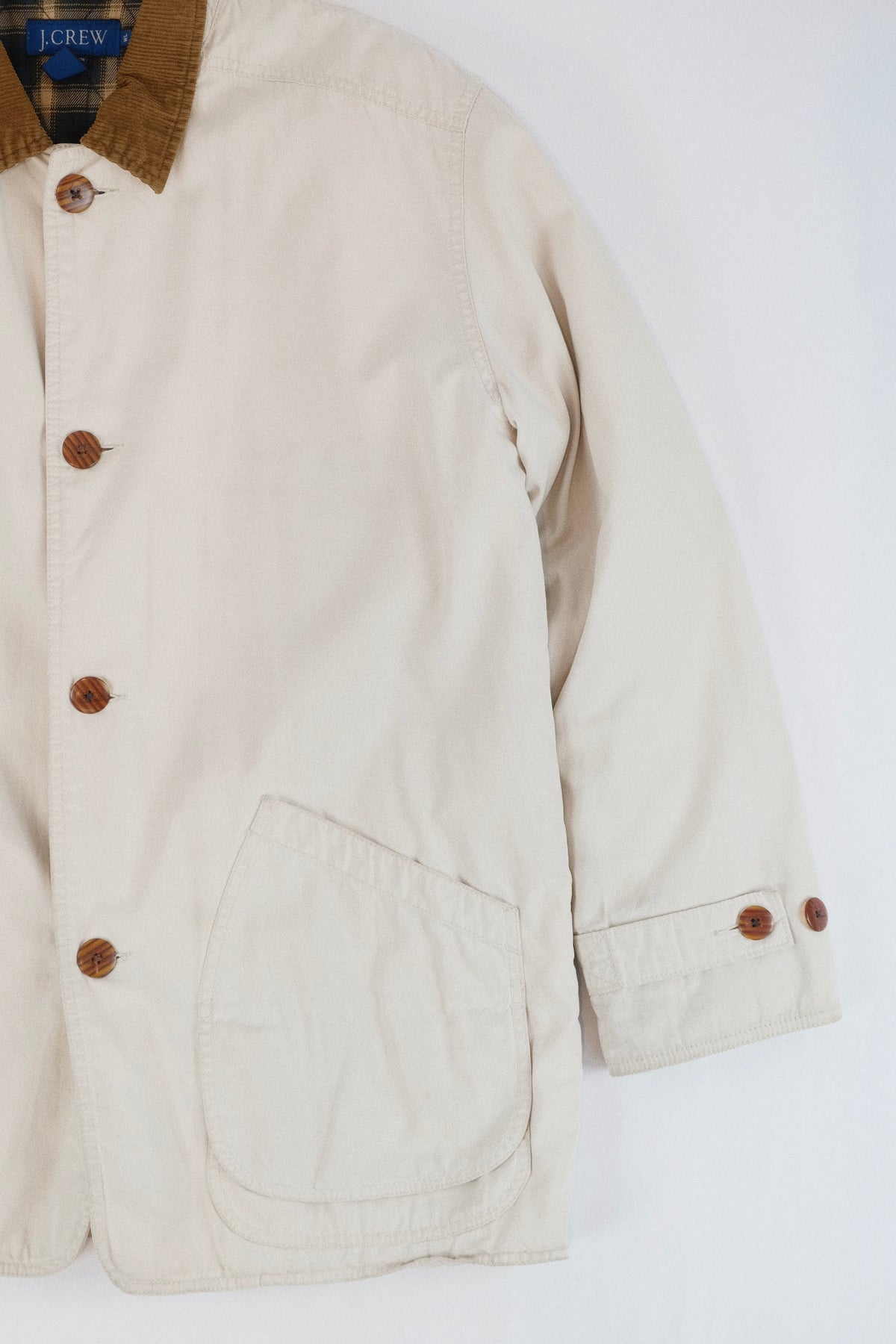 90s JCrew Cotton jacket L