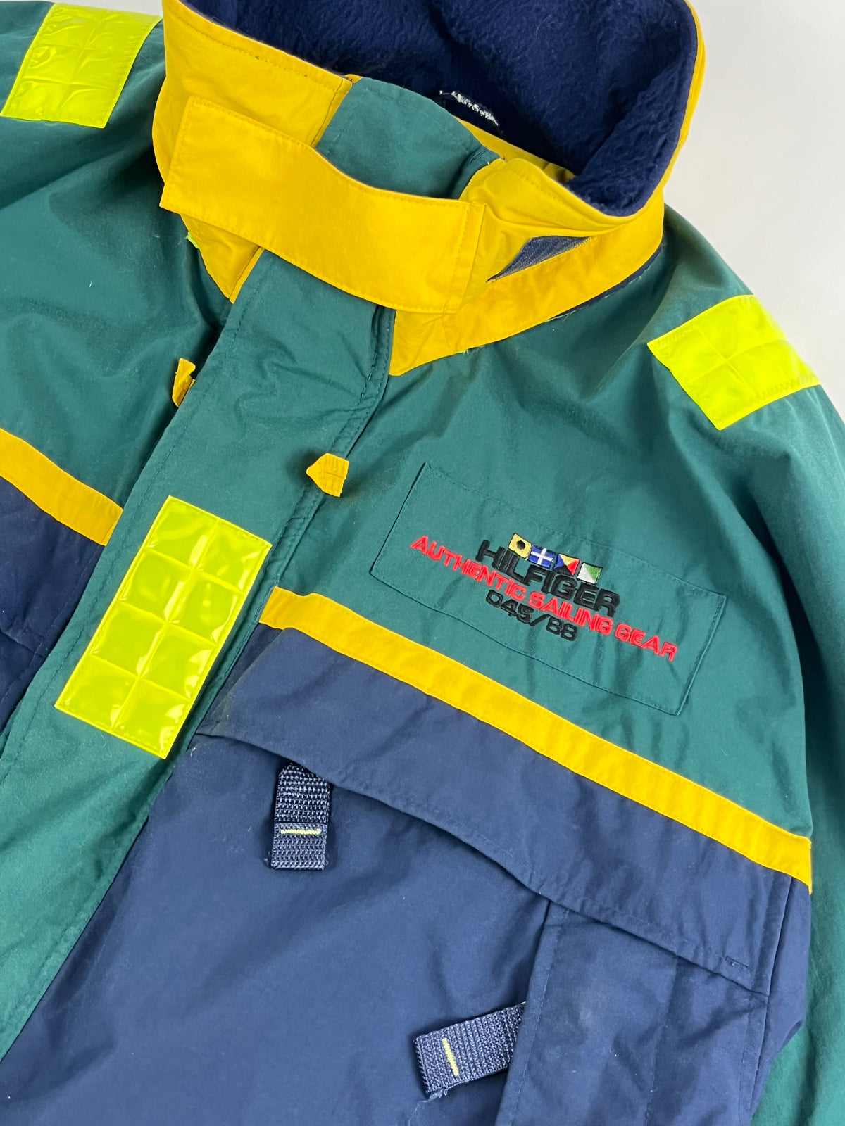 80s Tommy Hilfiger sailing jacket XL