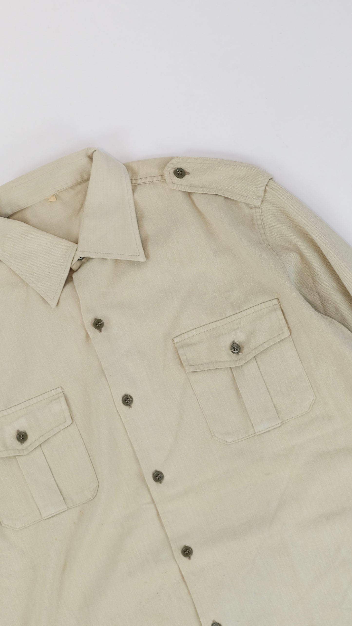 50s military light shirt