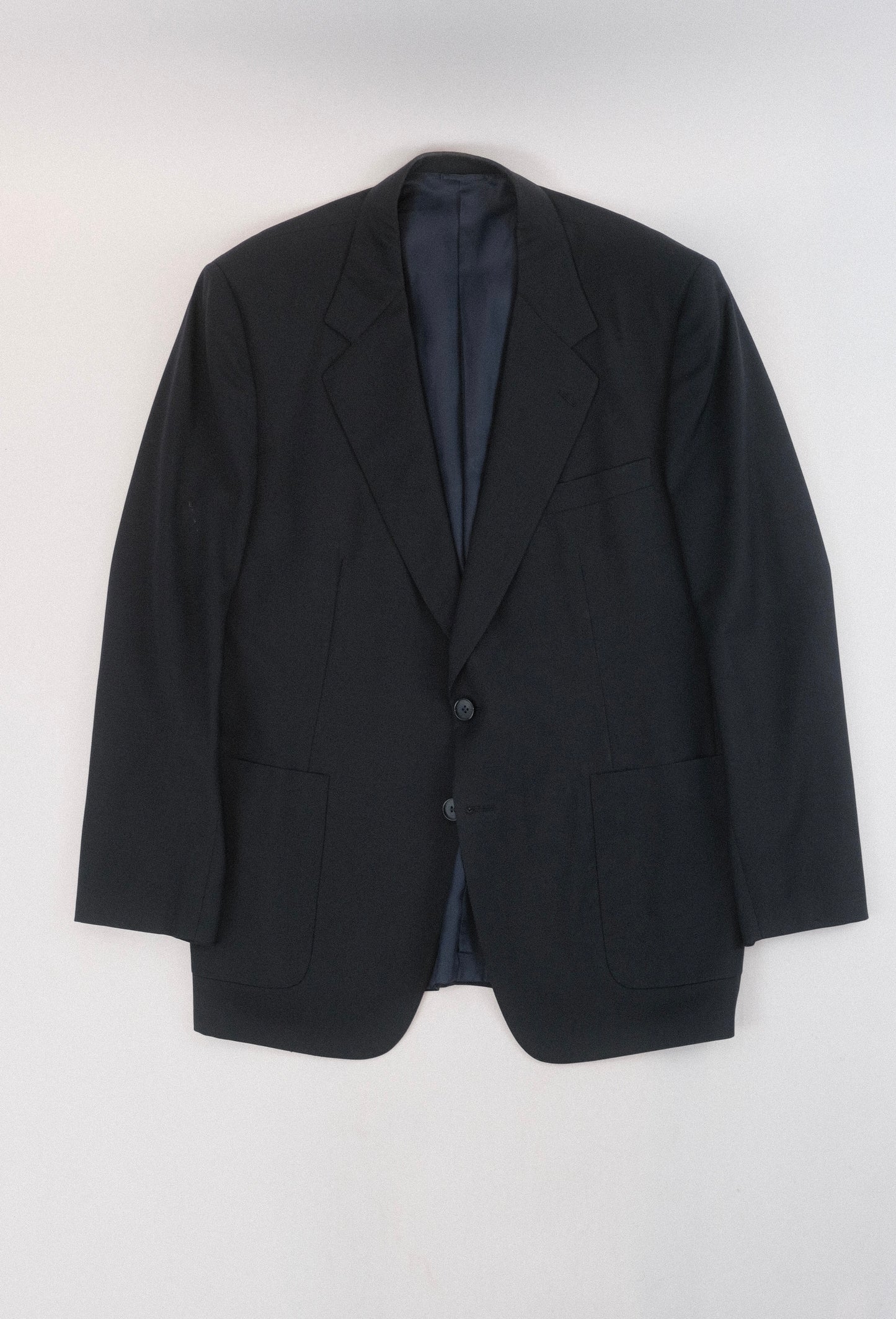 90s Burberry navy blazer XL