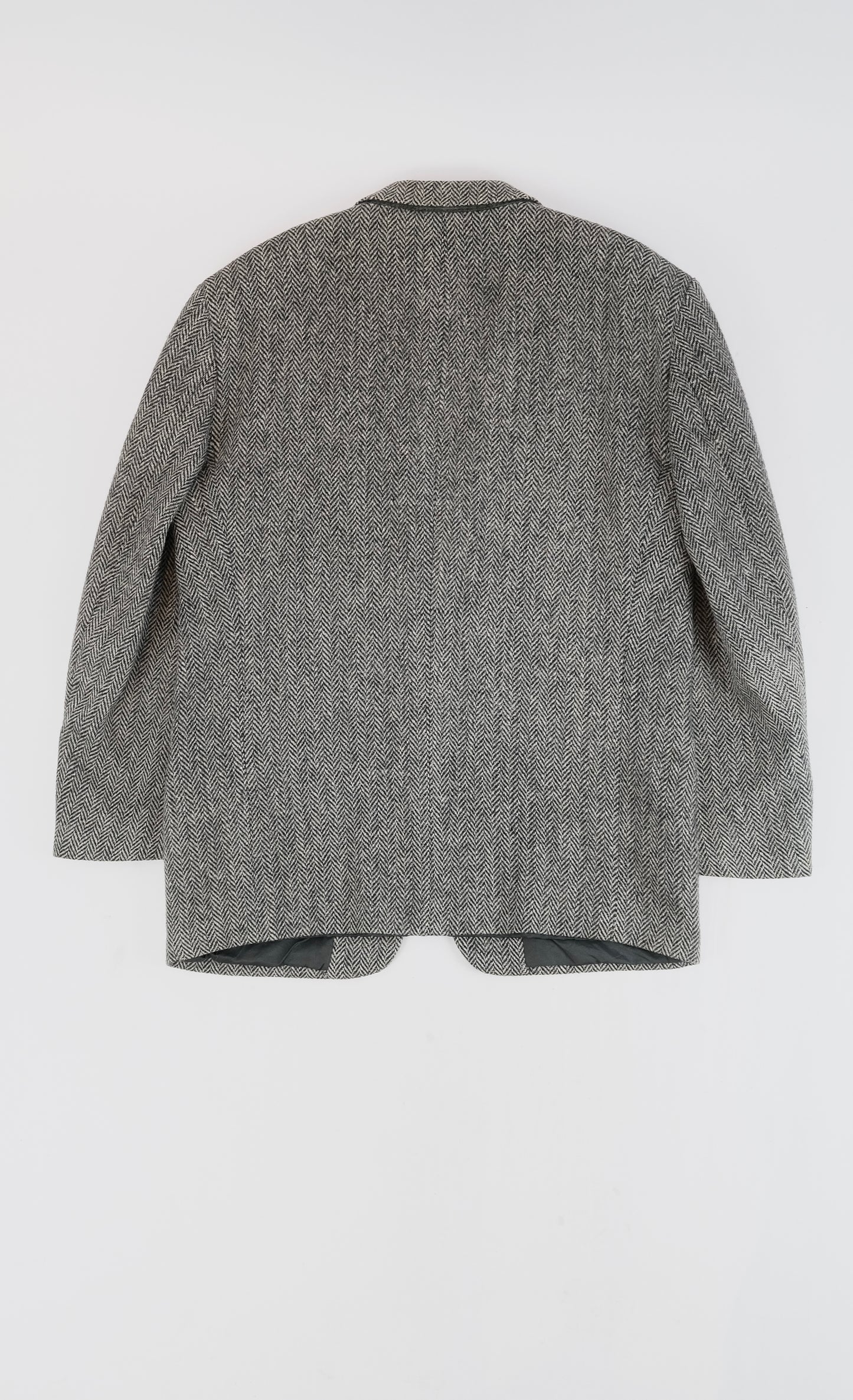 80s Harris Tweed grey HBT Jacket