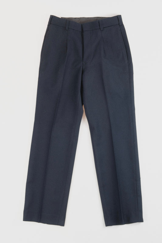 Vintage Italian wool navy pants S