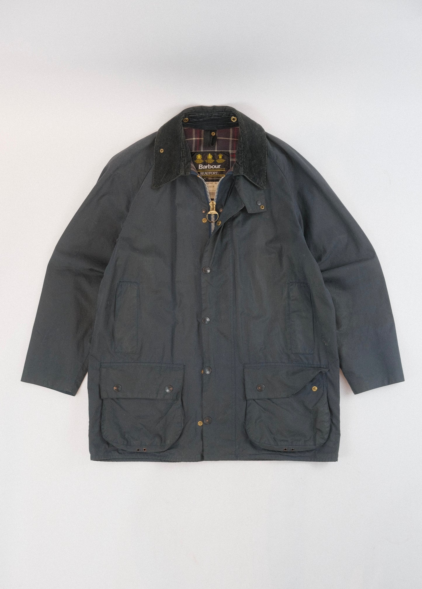 Vintage Blue Barbour Beaufort C40