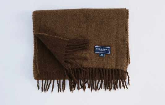 Vintage Burberry two tone scarf