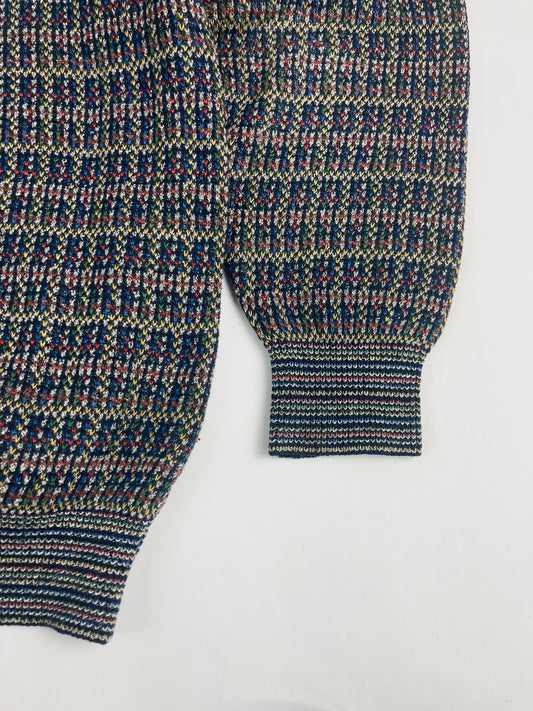 80s Missoni knitted cardigan L