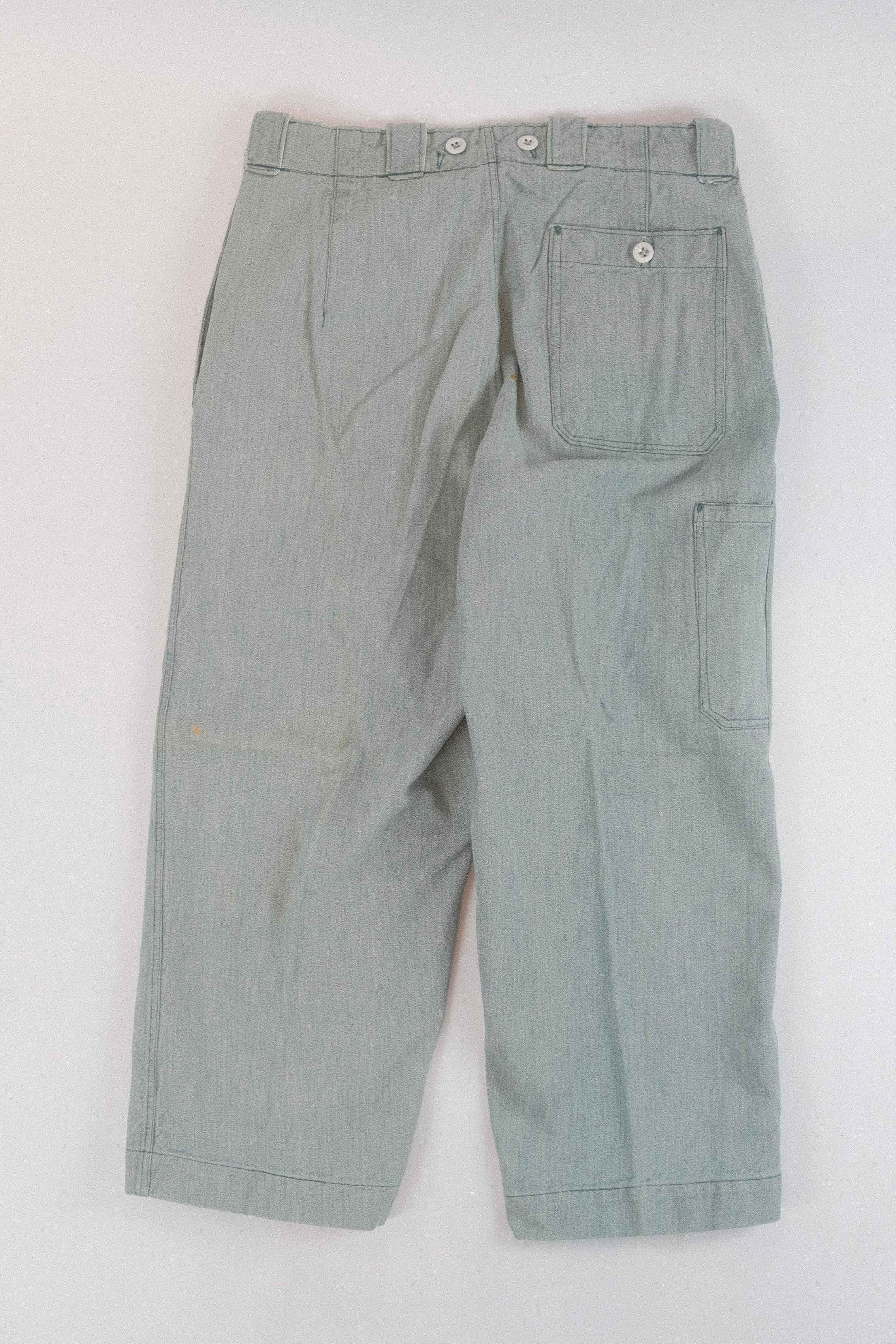 40s スイス軍 パンツ Swiss army vintage military 40s Swiss Army work pants ~ Vintage Store Clochard92.com