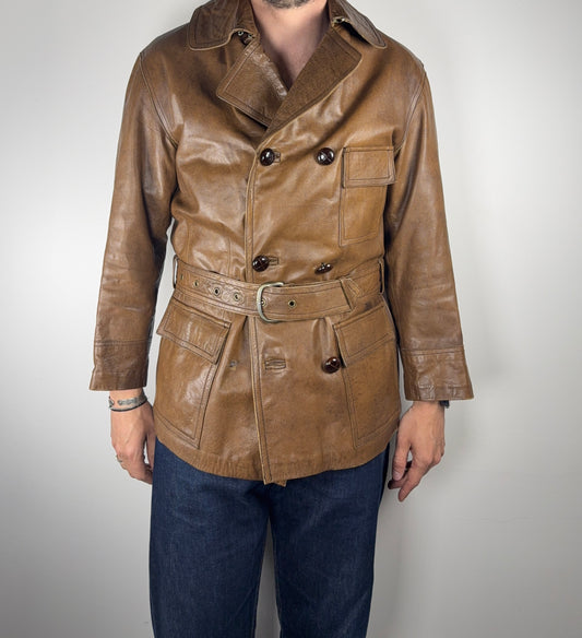 Swedish Leather Jacket M