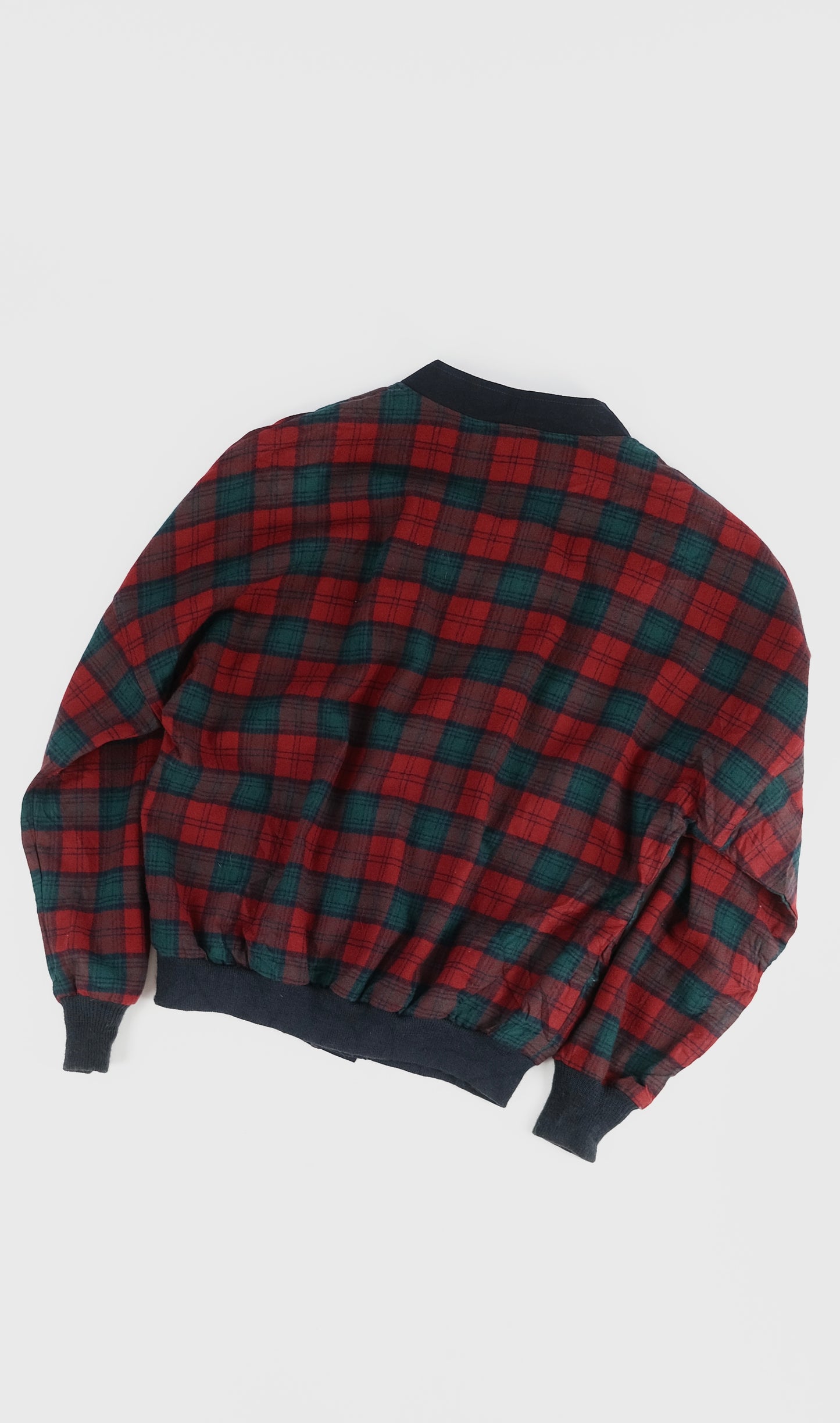 80s Pendleton tartan Cardigan L