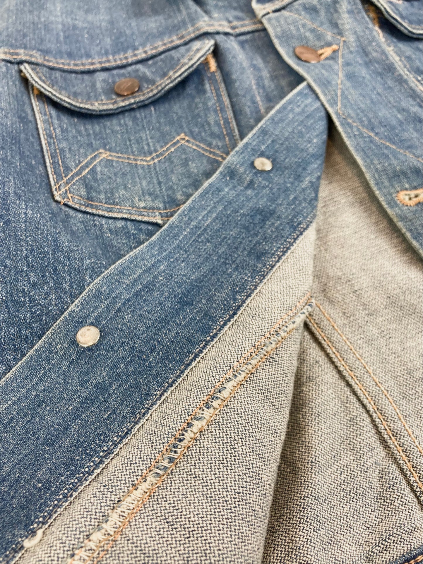 60s Maverick Blue bell denim jacket S