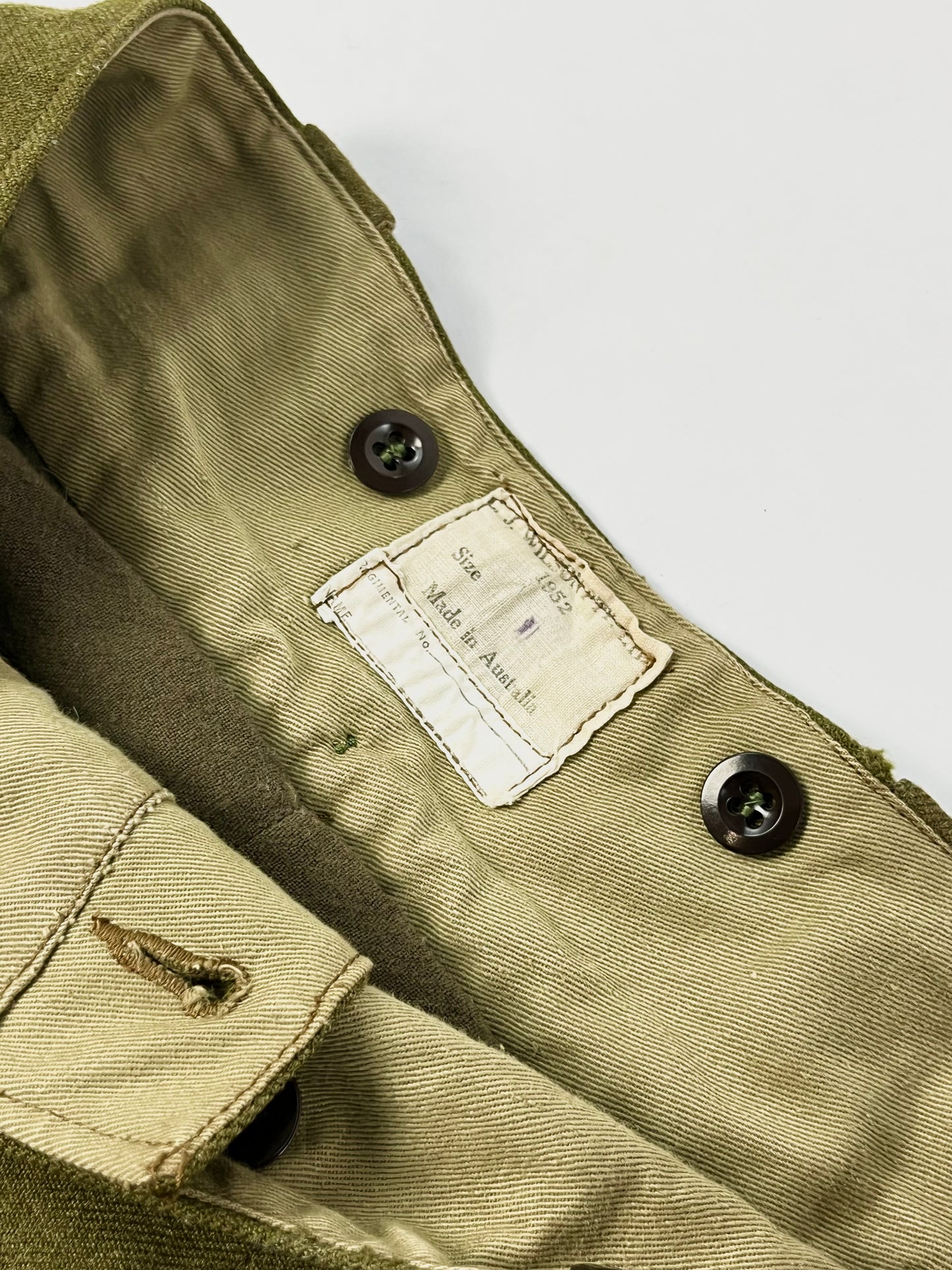 1952 Australian wool Gurkha pants M