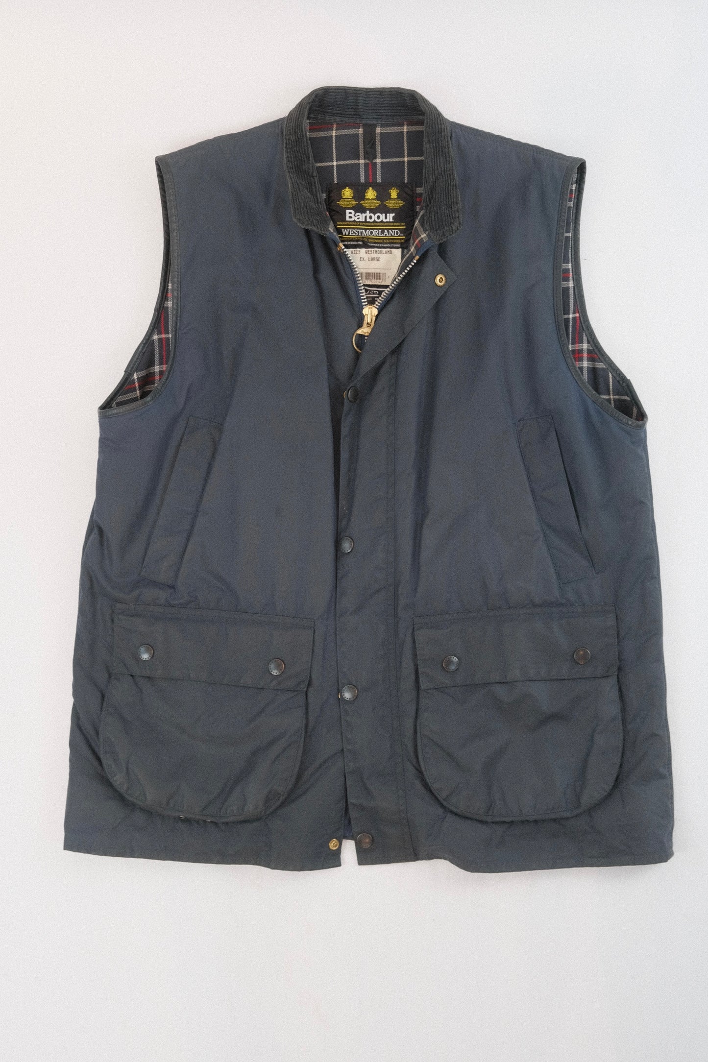 Vintage Blue Barbour Westmorland XL