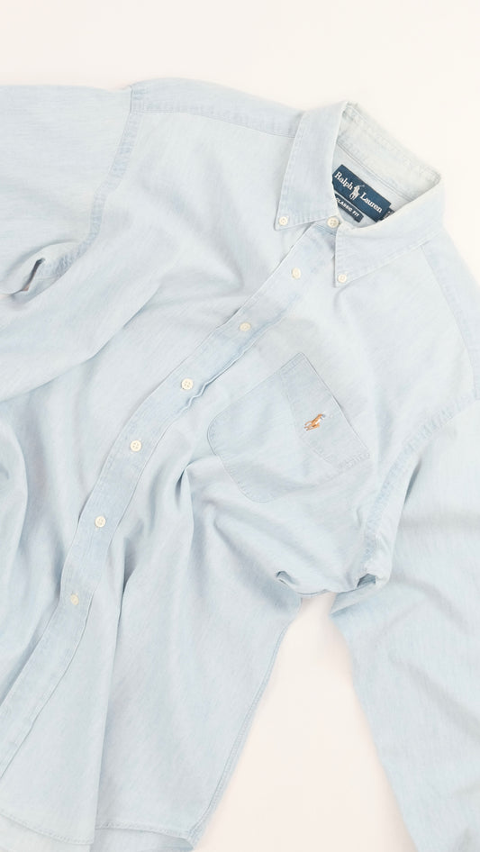 80s Ralph Lauren denim shirt L