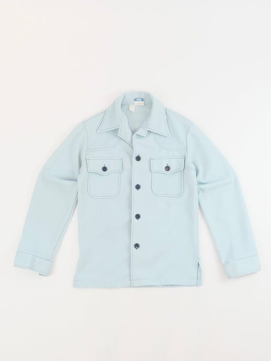 60s camp collar shirt SEARS S