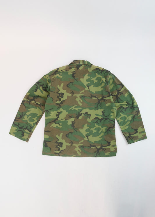 60s ERDL camouflage military jacket M
