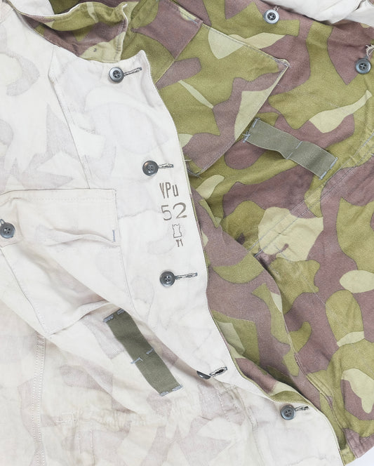 60s Finnish Reversible Camouflage jacket XL