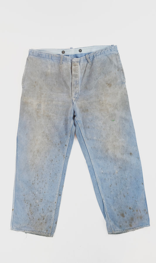 70s faded Work pants XL