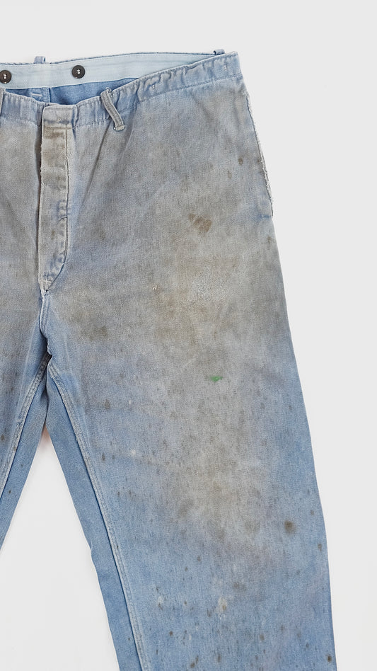 70s faded Work pants XL