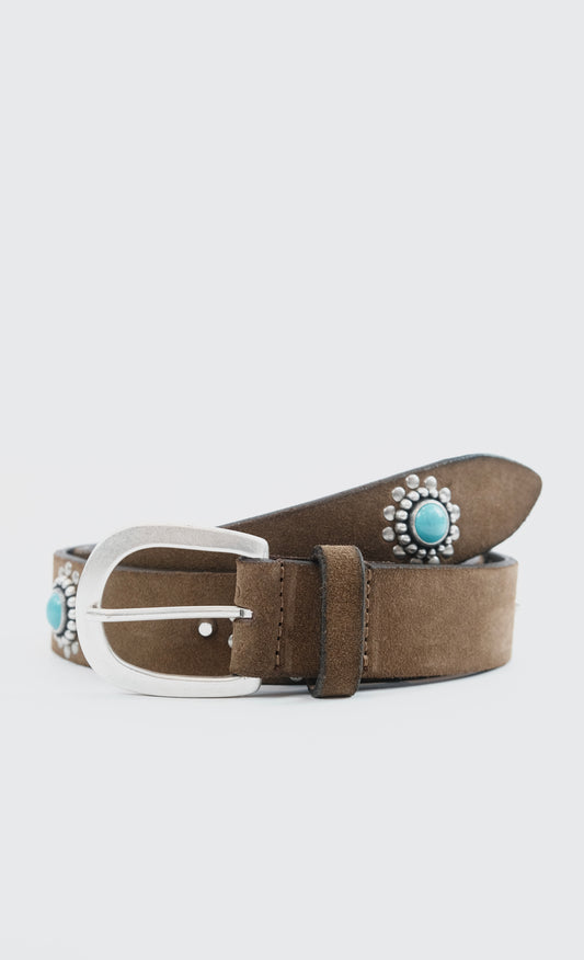 DA.D Western studded Leather belt
