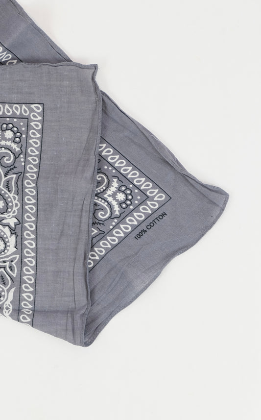 Vintage grey Bandana