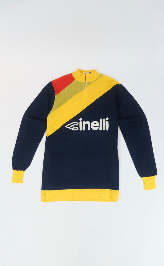 50s Cinelli Biking wool jersey S