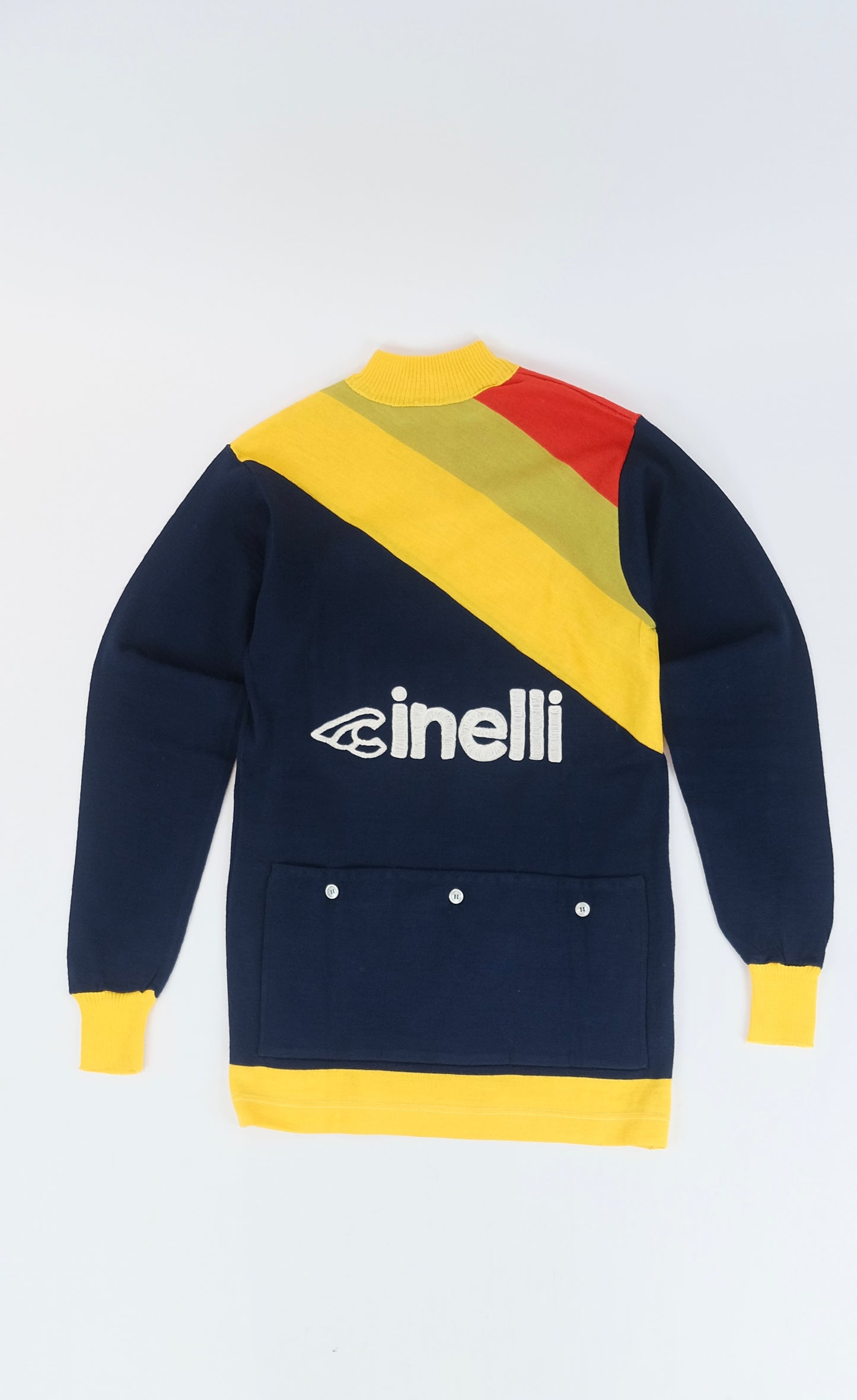 50s Cinelli Biking wool jersey S