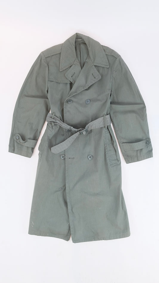 1960s US Army trench coat S