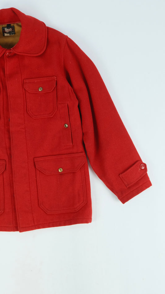 Giacca da caccia Woolrich anni '50 in lana L