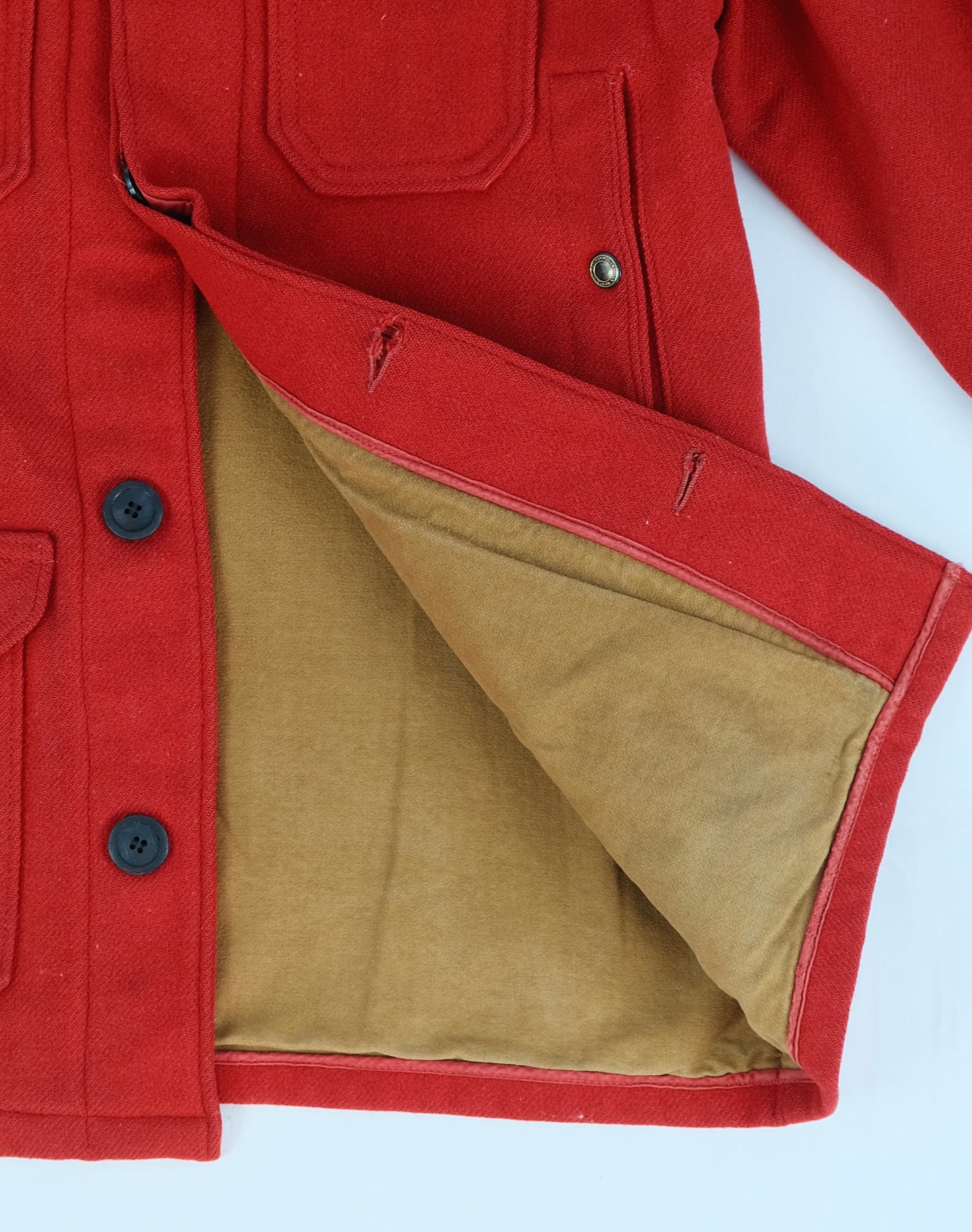 Giacca da caccia Woolrich anni '50 in lana L