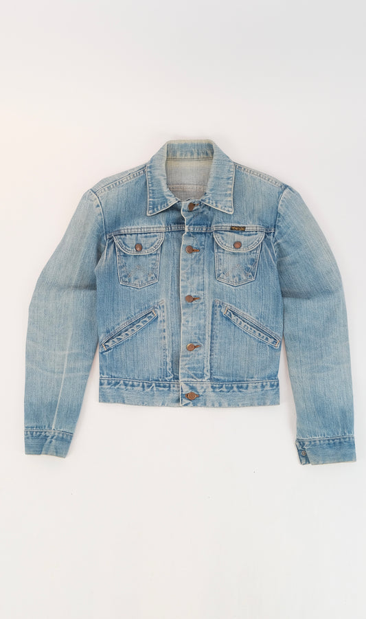 70s Wrangler denim jacket S